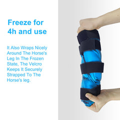 MR.ICE gel packs stay flexible when frozen for comfortable therapy.