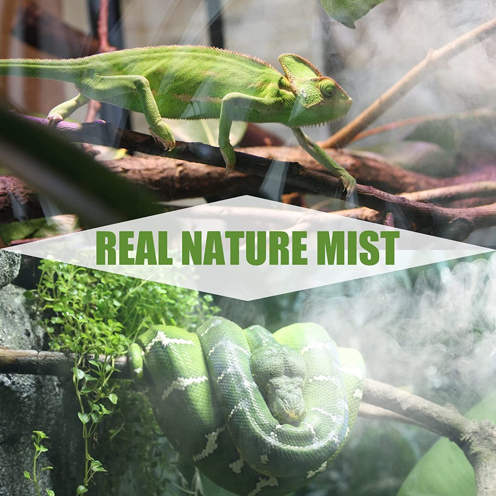 MRREPTILE Reptifogger quiet operation maintaining a calm terrarium environment