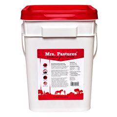 Mrs. Pastures apples-oats-rolled-barley bowl demonstrates wholesome nutrition for training.