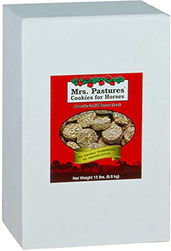 Mrs Pastures cookies-horses trainer-reward-session closeup suggests trainer-friendly rewards.