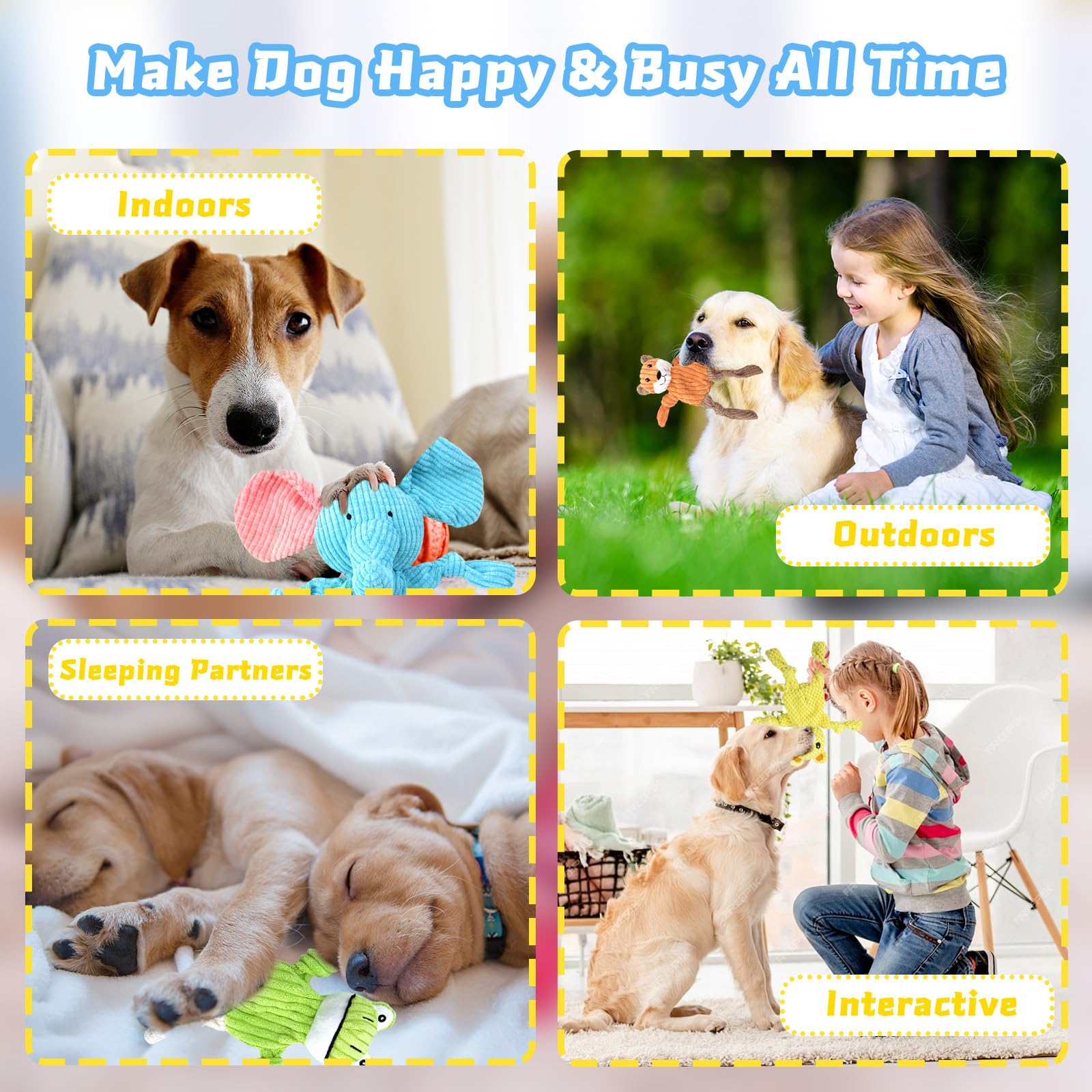 MRSOHRET frog dog toy for playful fetch and squeak-fun.