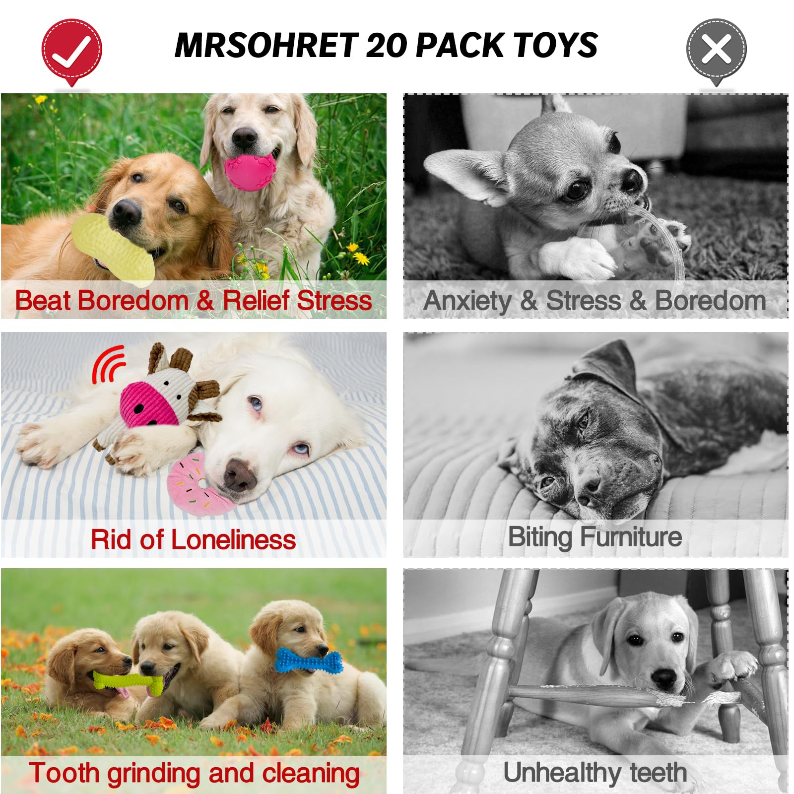 MRSOHRET storage basket helps organize dog toys and supplies