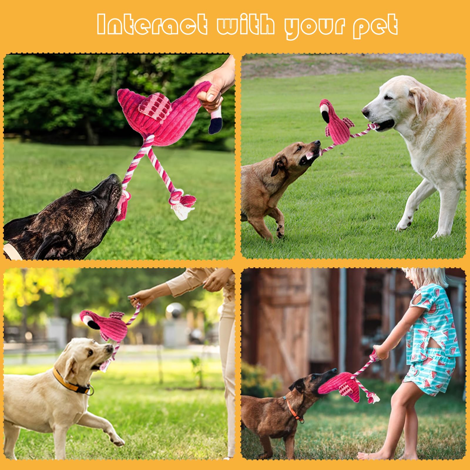 MRSOHRET interactive toy showing pull rope for active play.