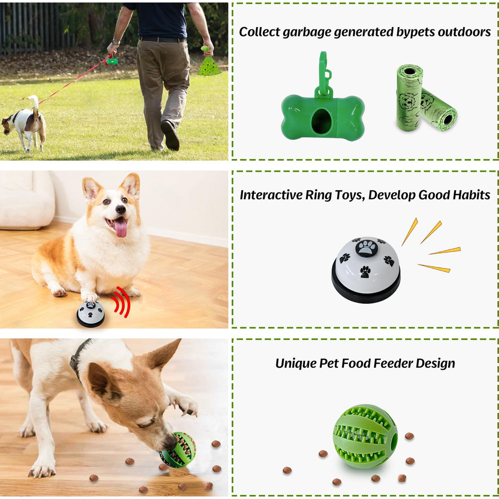 MRSOHRET squeaky ball toy provides auditory stimulation and solo play motivation.