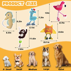 MRSOHRET squeaky plush toy close-up highlighting durable stitching.