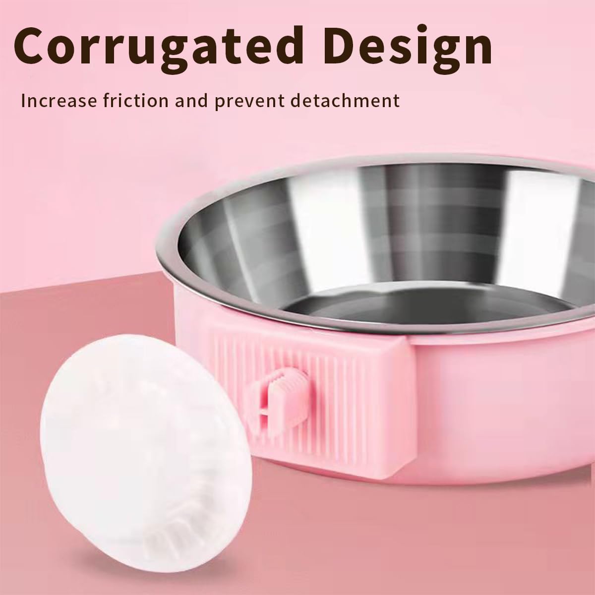 MRSXXNTY pet using bowl in cage during playtime and meals.