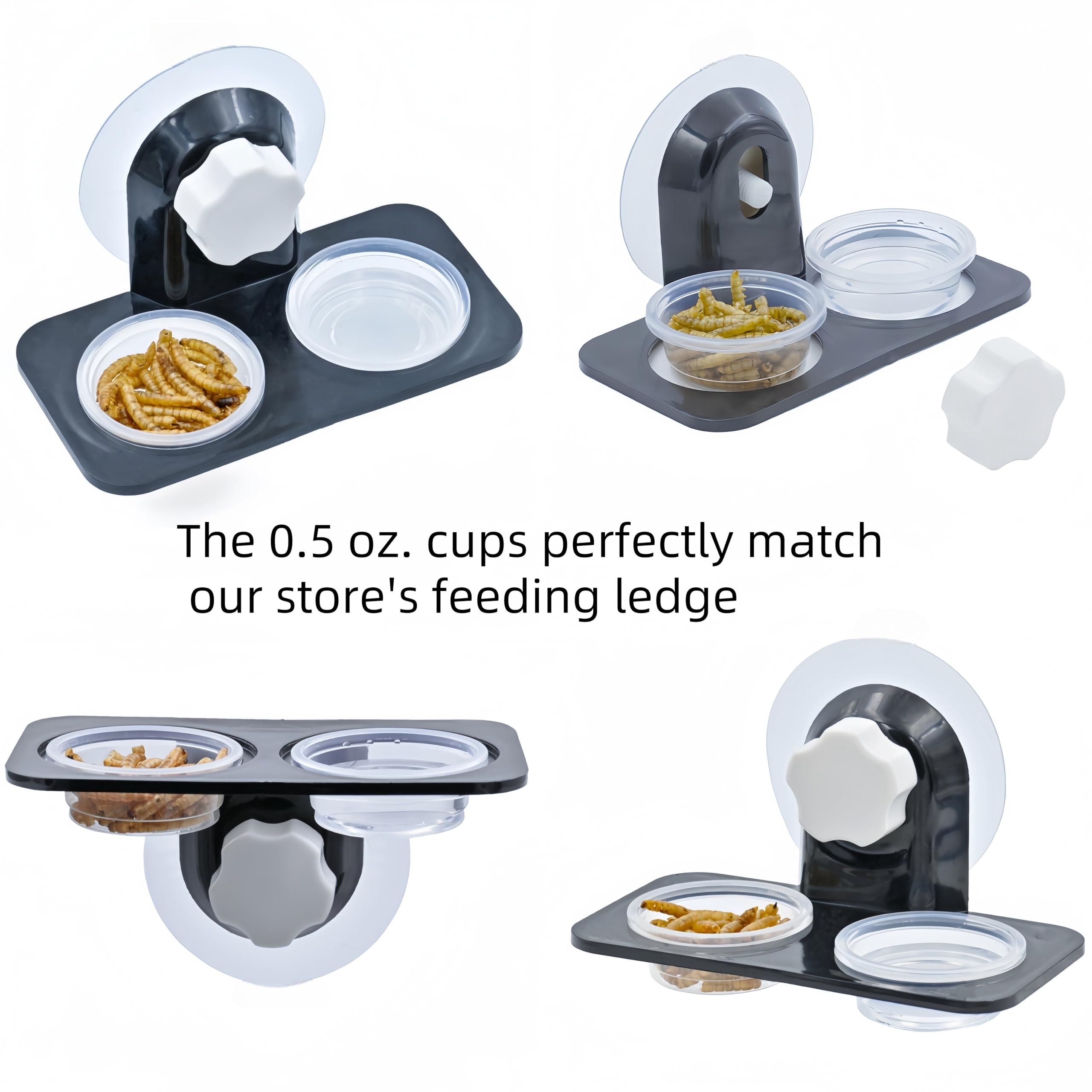 MRTIOO odorless cups maintain clean feeding environments