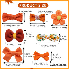 Mruq pet dog bows with rubber bands secure fit during activity