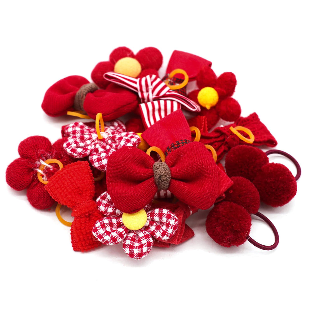 Mruq pet 20-piece set highlights two of each color for variety