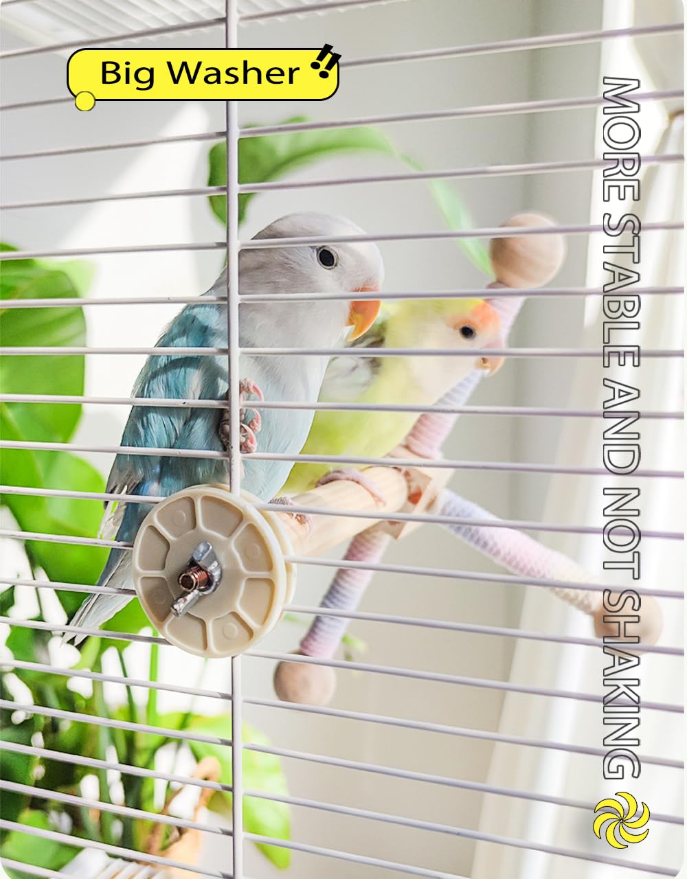 MRZZATA easy-install hardware simplifies mounting to standard wire cages for busy pet owners.