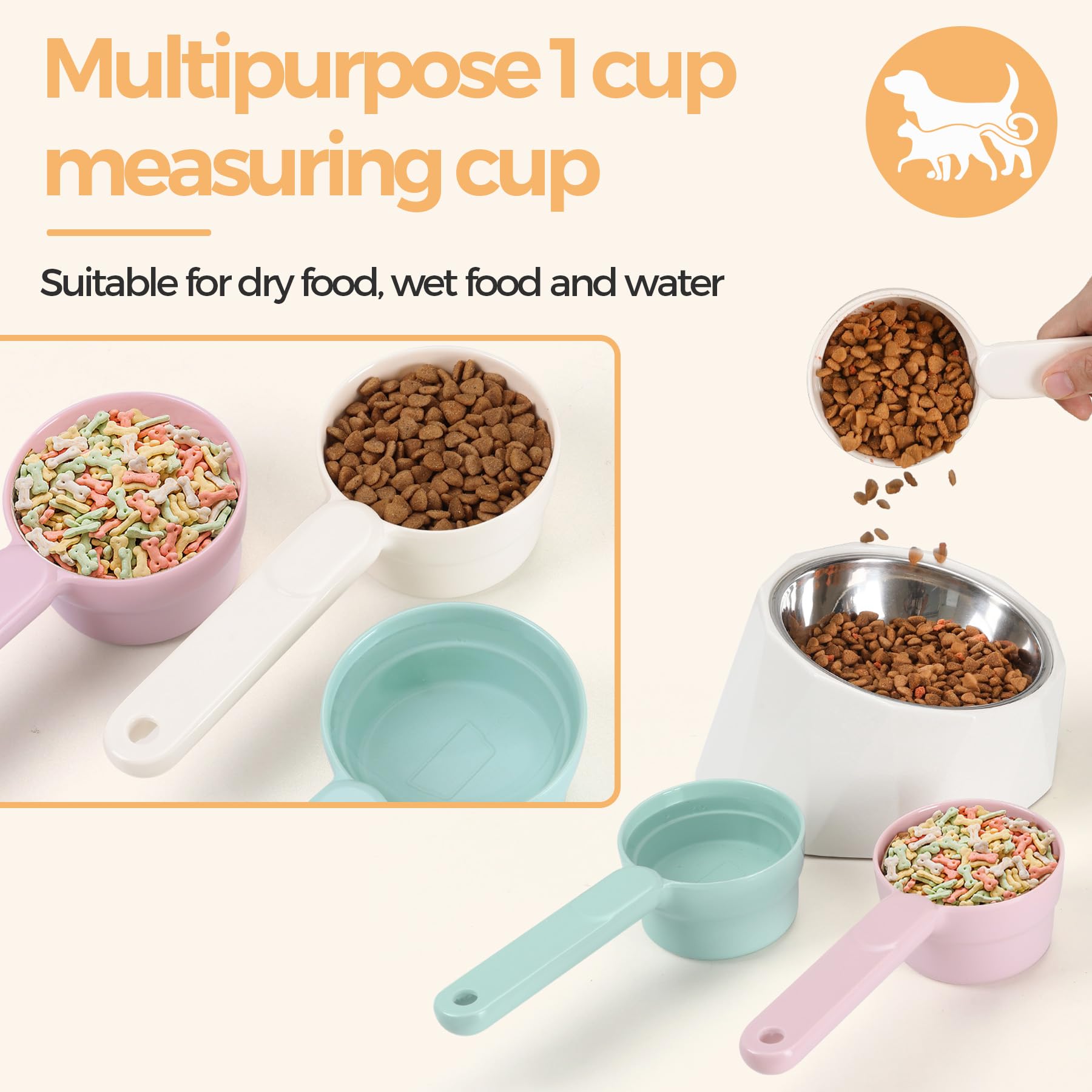 MSBC dishwasher-safe scoop ready for quick cleanup after feeding sessions.