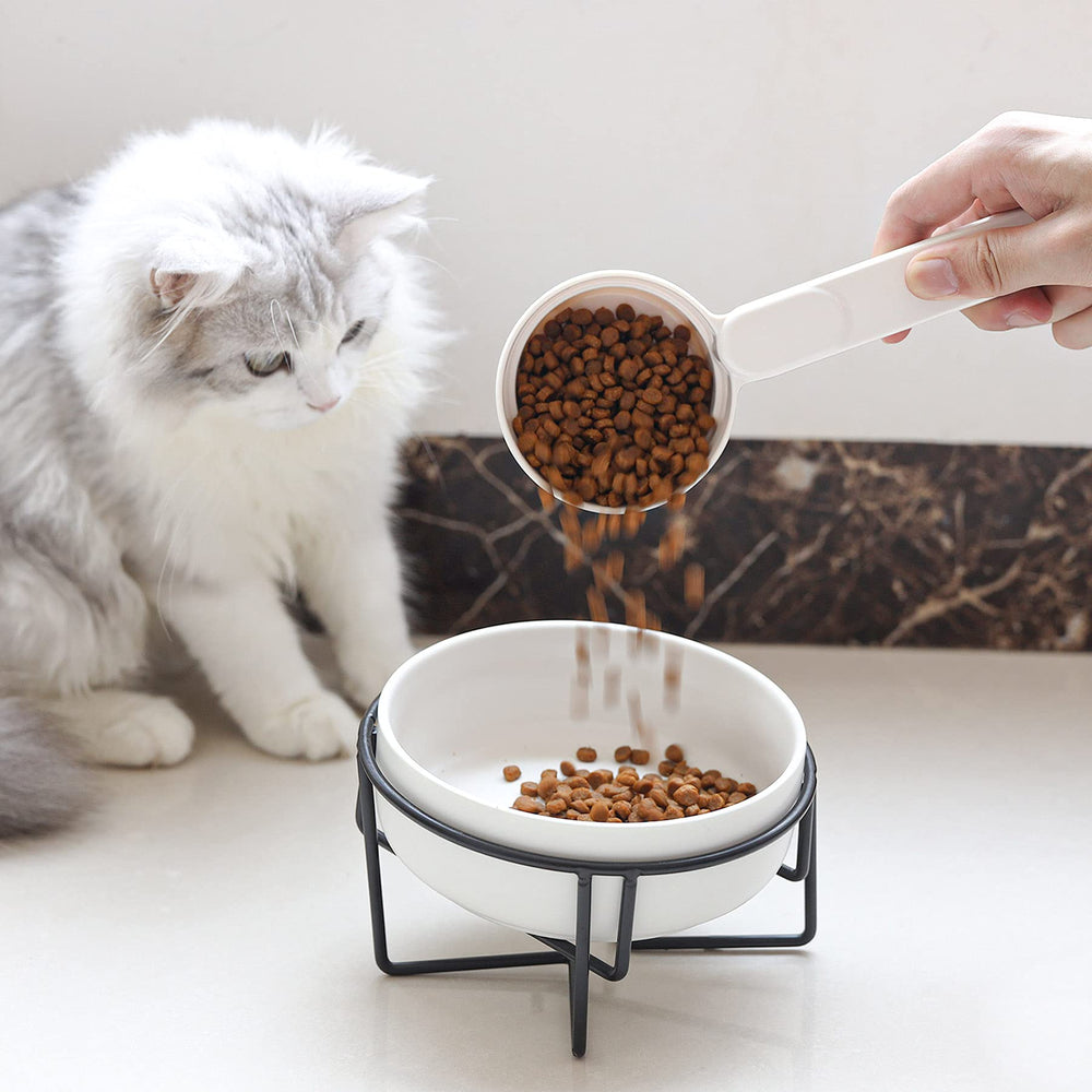 MSBC measuring cup for pet food with clear 1-cup capacity mark.