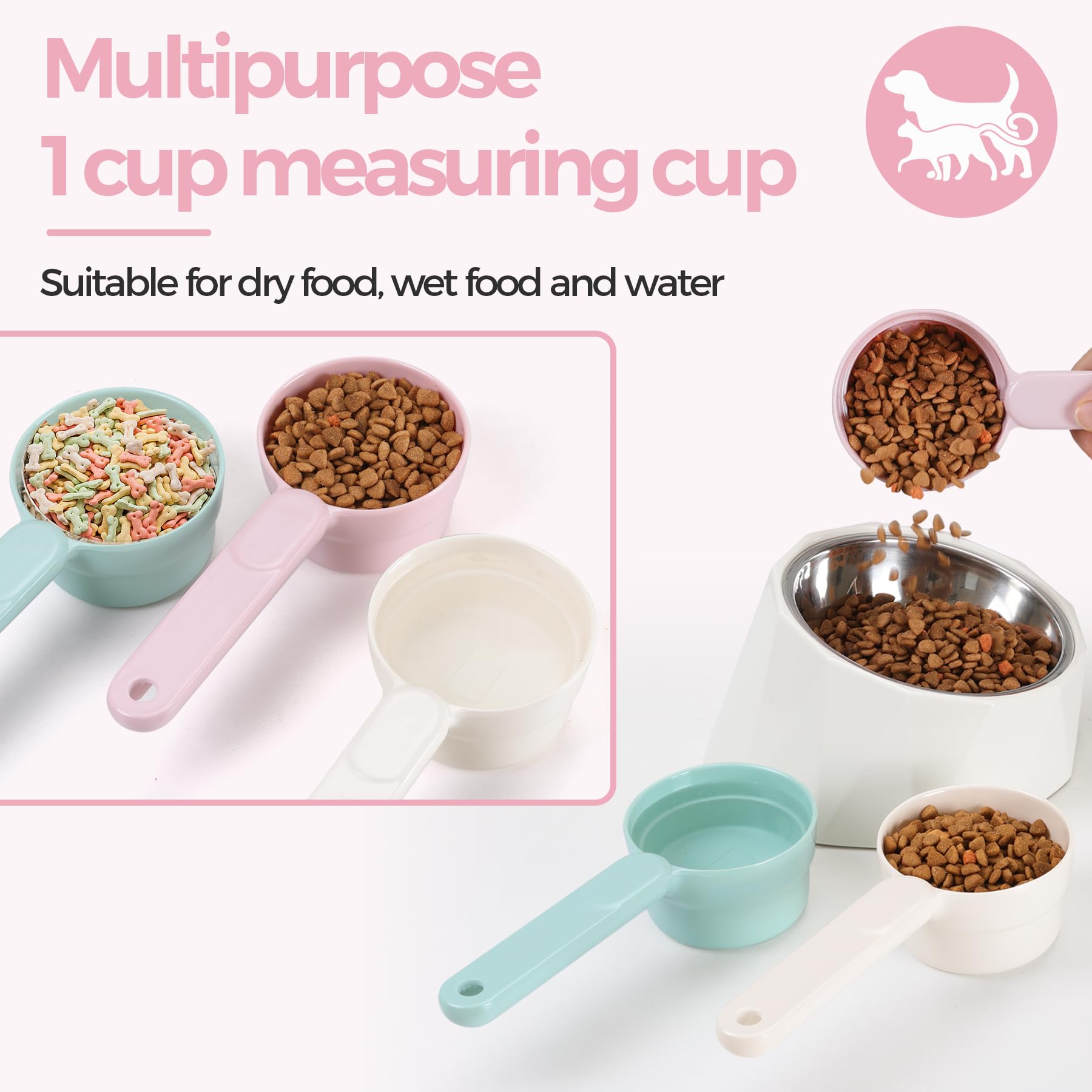 MSBC scoop displays 1/2 cup markings for accurate portion control
