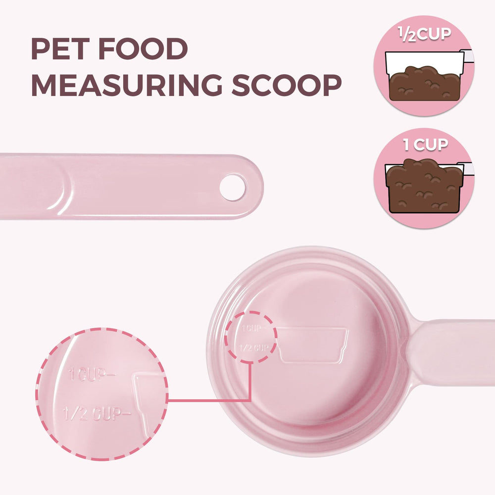 MSBC scoop features a hanging hole for neat storage between uses