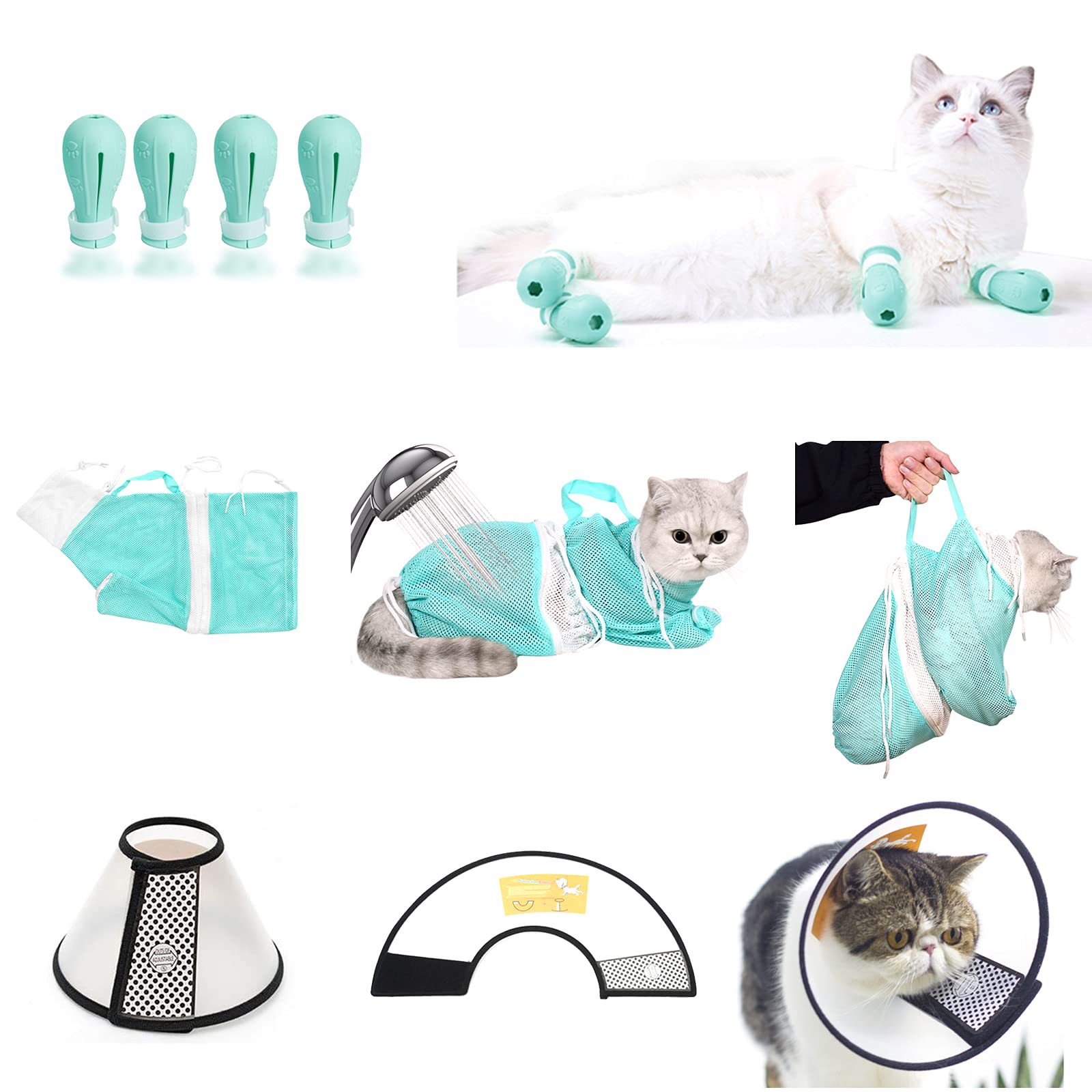MSMUOEZ cat grooming kit with three products for various moods.