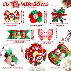 MTLEE butterfly topknots provide charming flair while staying securely in place.