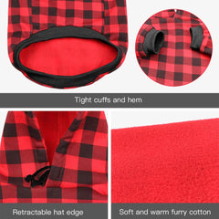 Mtliepte dog hoodie hat pocket detail emphasizes style with practical design