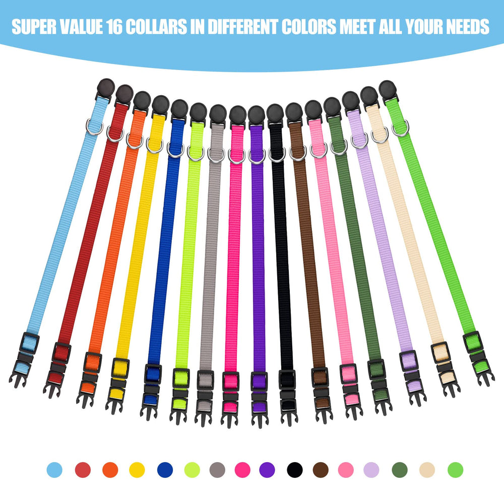 Mtliepte safety buckle puppy collar features quick-release design for safe handling.