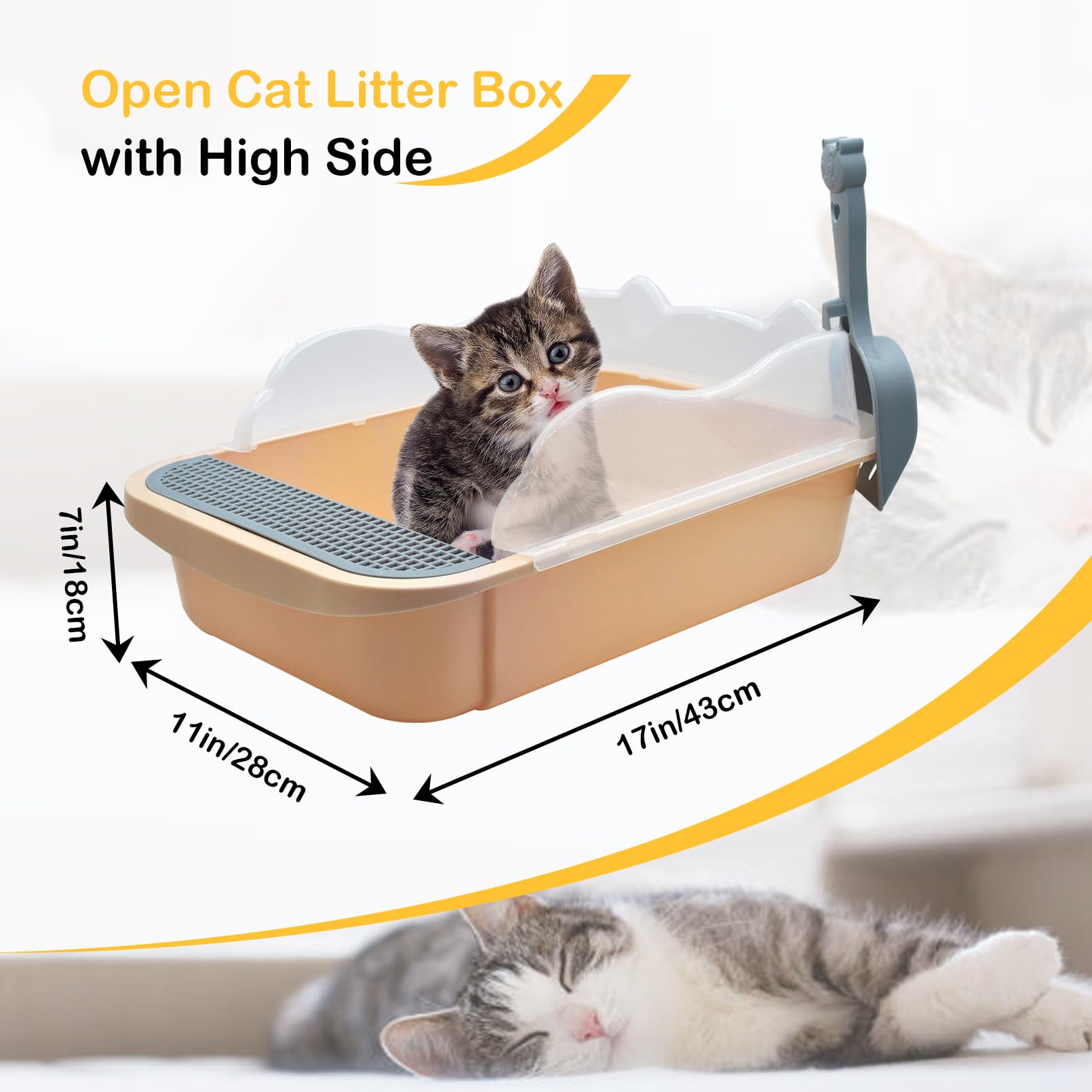 MUYG hollow-pedal design minimizes litter tracking on exit