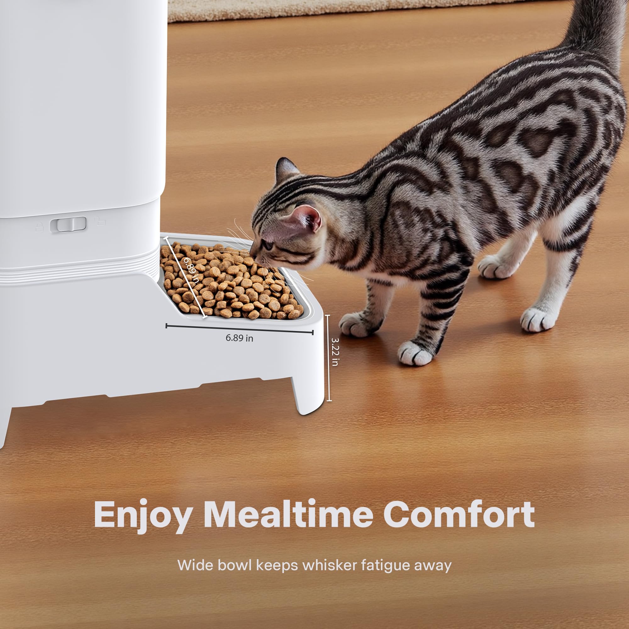 MUBBI dual feeder easy-clean parts simplify maintenance