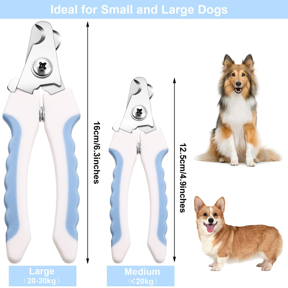 Mudder dog nail clippers kit medium size for medium dogs