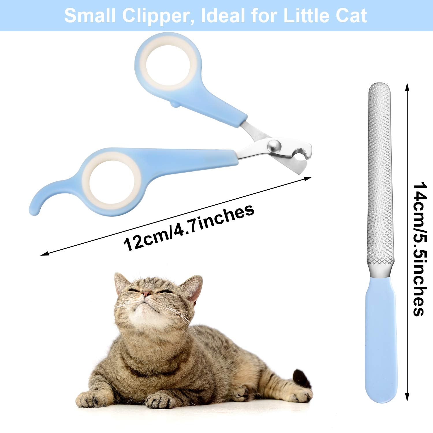 Mudder dog nail clippers kit small size for small dogs and cats