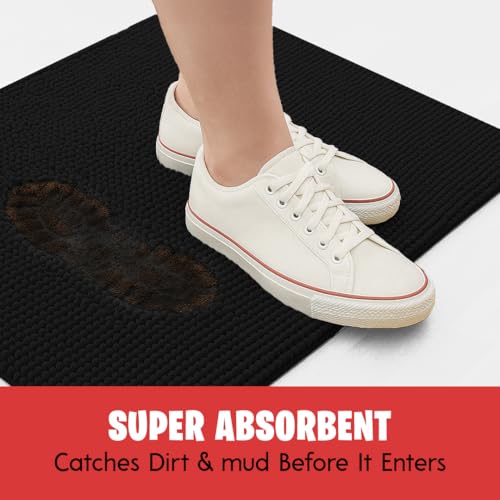 MUDGUARD MAT anti-slip backing keeps mat in place.