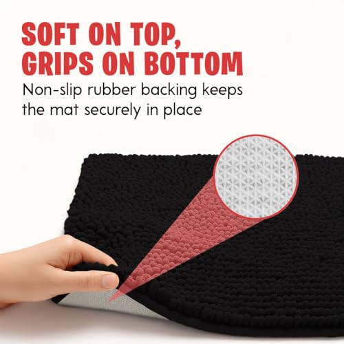 MUDGUARD MAT at the entryway provides a wide doorway-friendly solution.