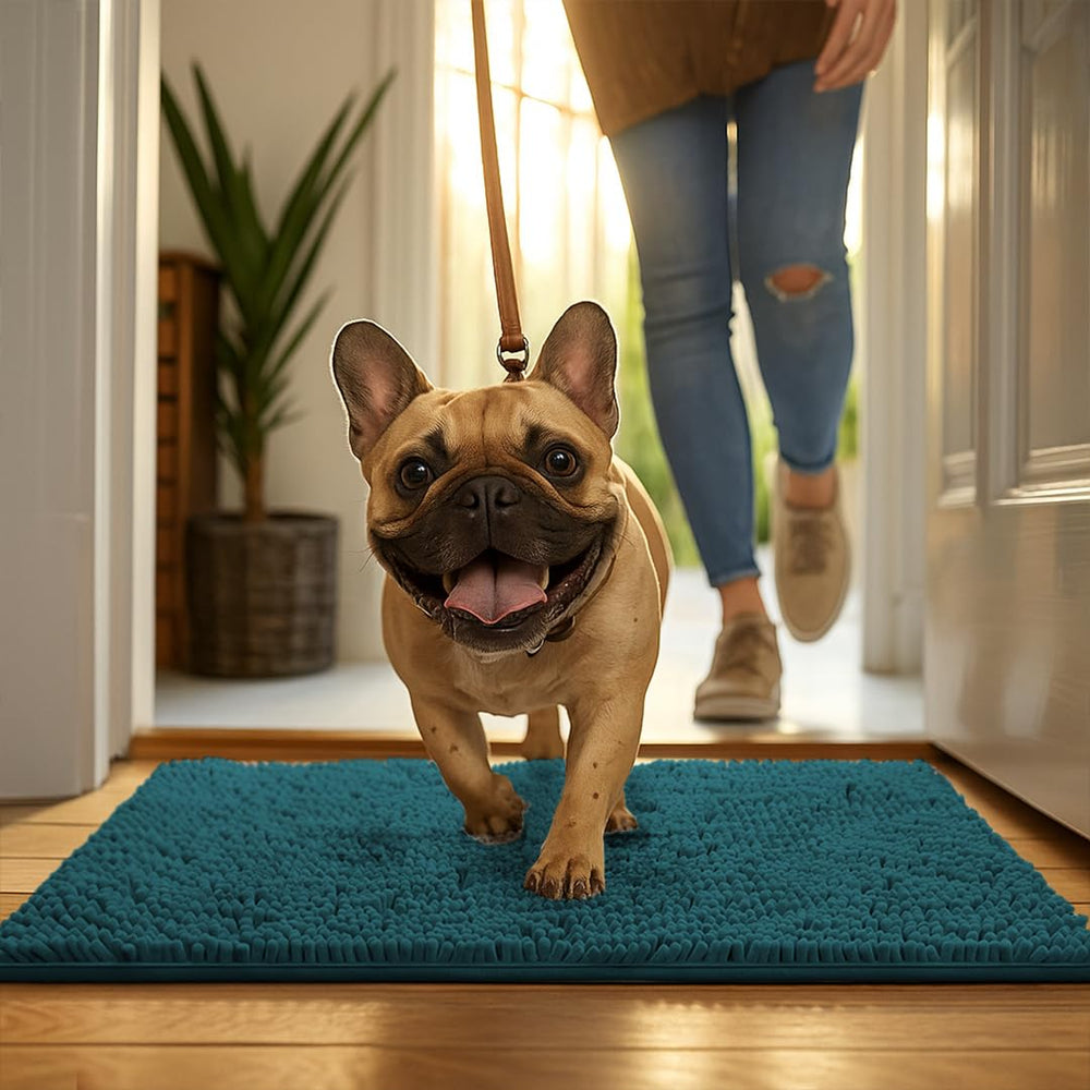MudGuard Mat offers pet-friendly comfort for dogs and guests.