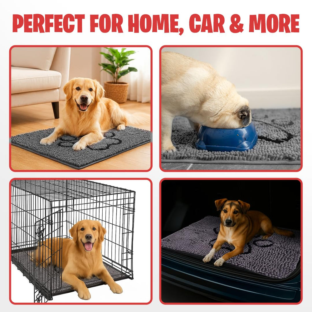 MUDGUARD MAT pet rest spot stays cushioned and clean.
