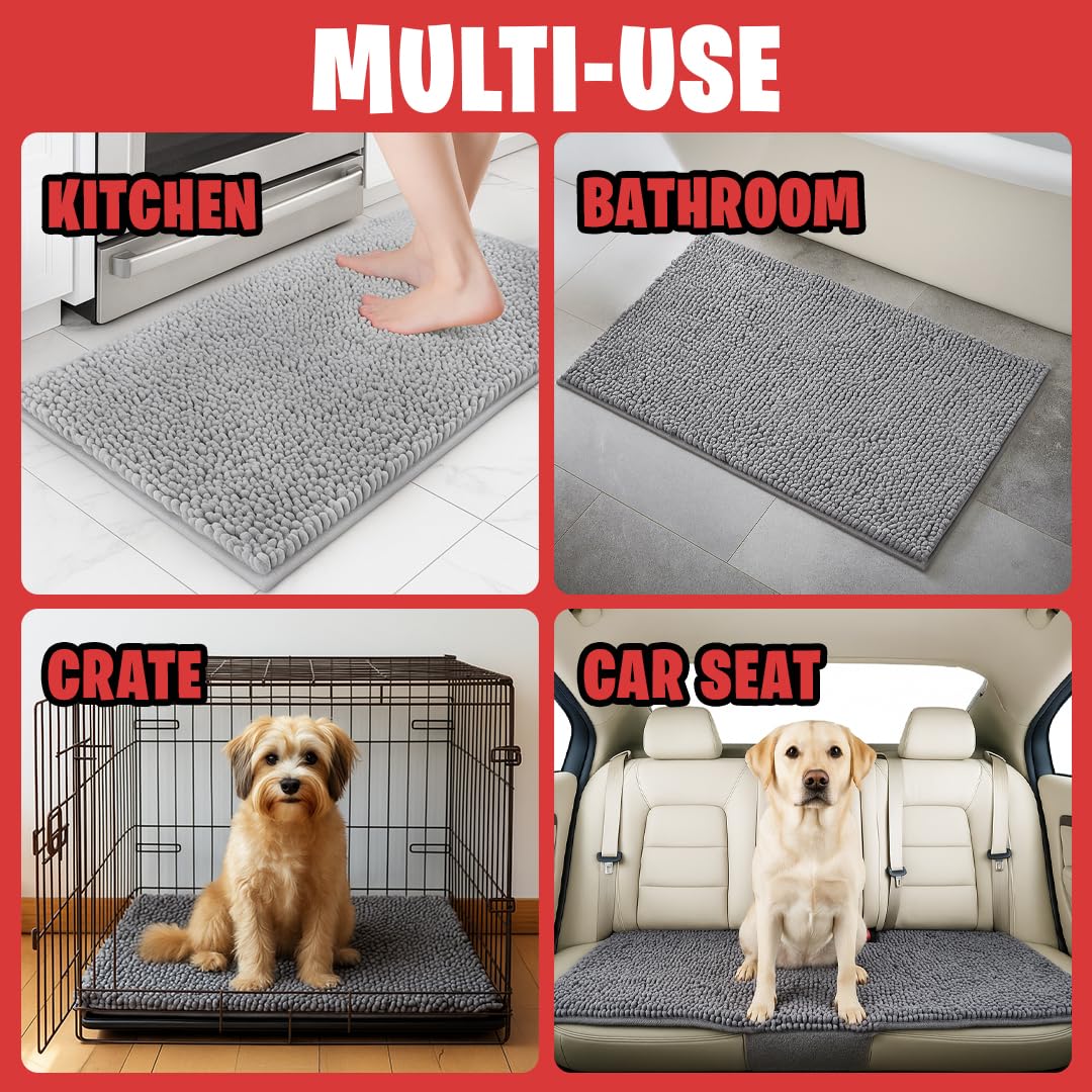 MudGuard Mat pets-favorite-spot adds soft comfort where dogs like to rest.
