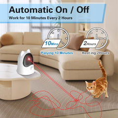 Muhhiba cat laser toy automatic off conserves battery during busy days