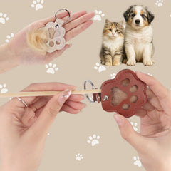 Multi-pet fur keepsake storage allows separate memories.