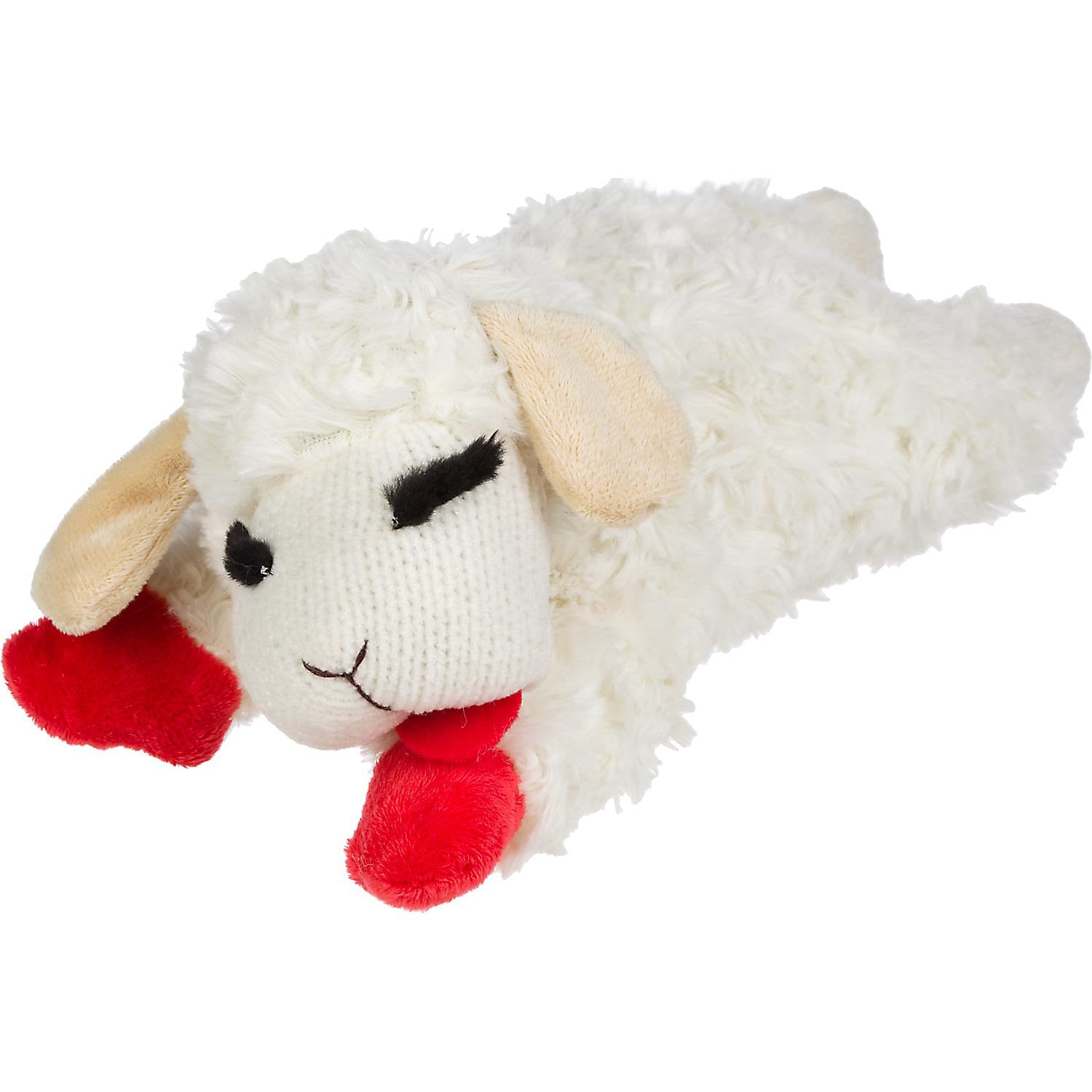 Multipet Lamb Chop 10in dog toy pack3 ready for toss-and-fetch play sessions.