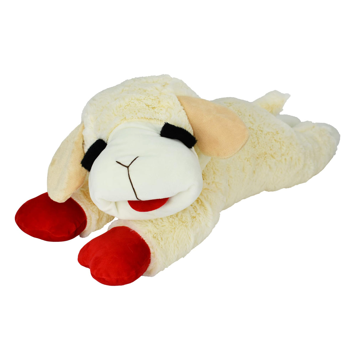 Multipet Lamb Chop 24-inch dog plush for big-dog playtime.