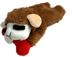 Multipet Lamb Chop dog toy in plush 6-inch size for small dogs