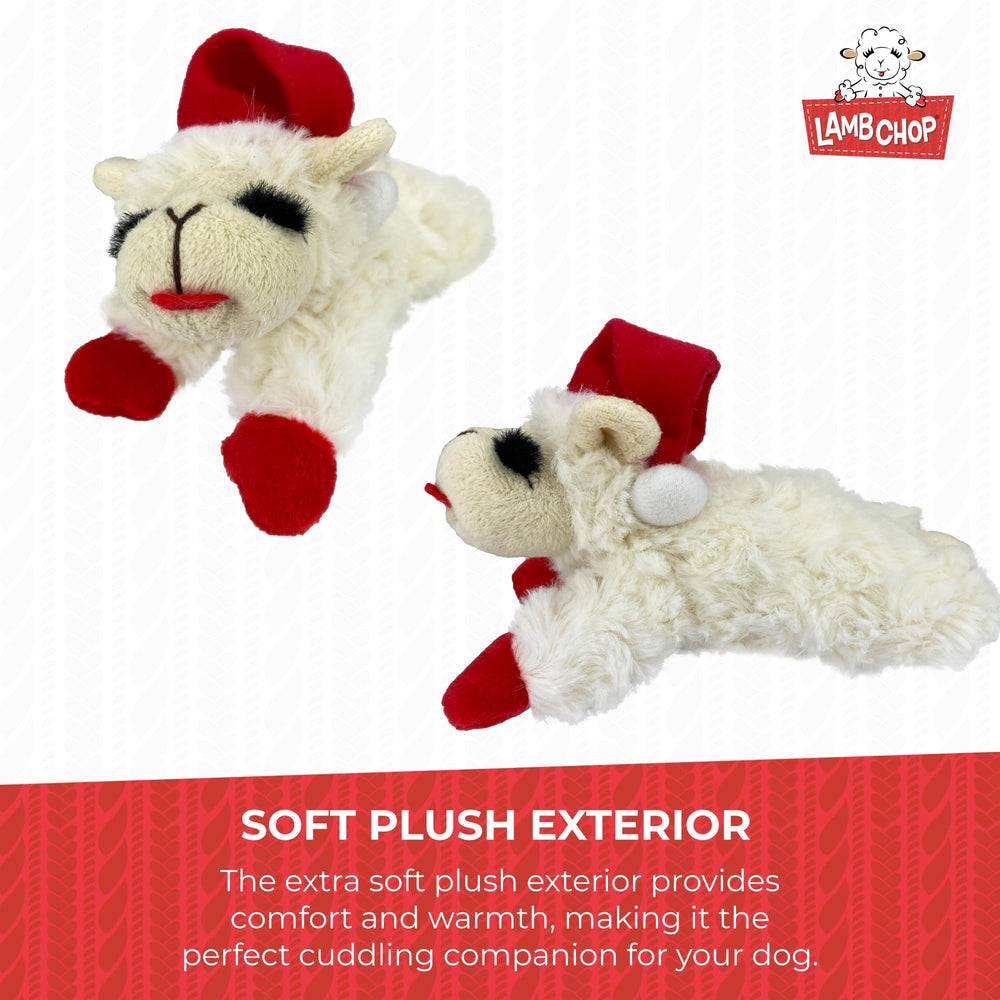 Multipet Lamb Chop is ideal for puppies and small dogs during cuddle time.