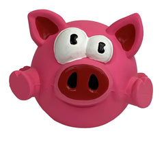 Multipet Lyla Latex Animals easy-clean toy with quick wipe-down.