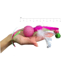 Multipet durable mesh construction supports long-lasting feline play sessions.