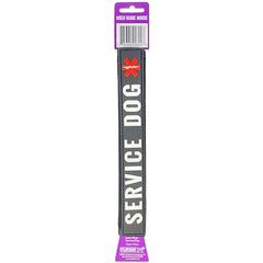 Multipet Pet Leash Wrap service dog black back view communicates boundaries