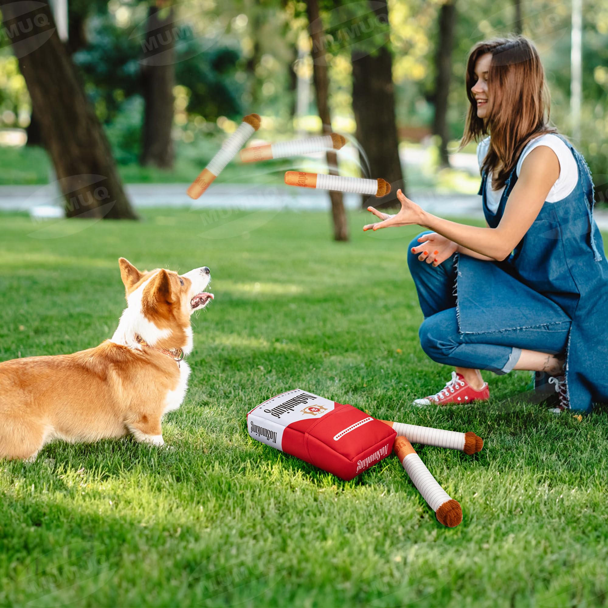 MUMUQ puppy toy training fun suitable for treat-focused play.
