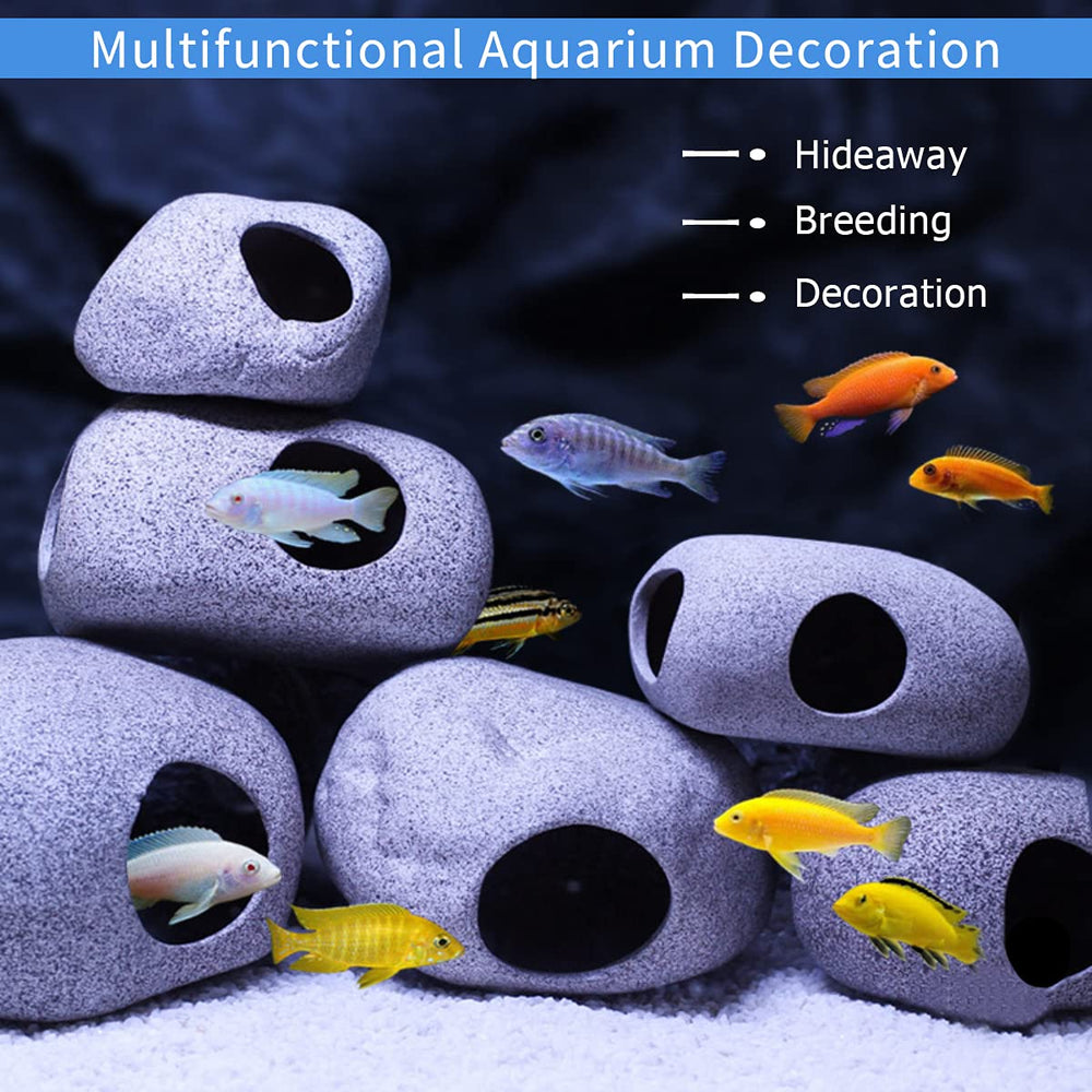 MUNLIT rock cave easy to clean with warm water rinse for low-maintenance décor