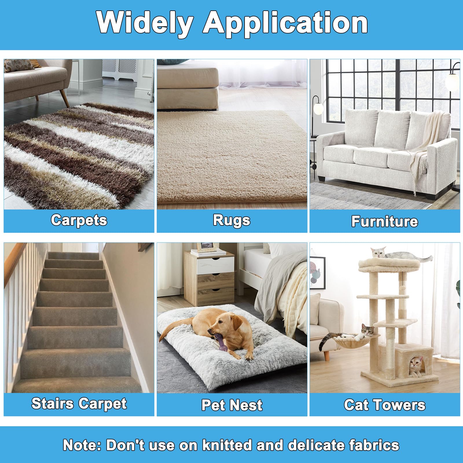Mupapi alloy-steel-handle construction emphasizes durability for frequent pet hair cleanup