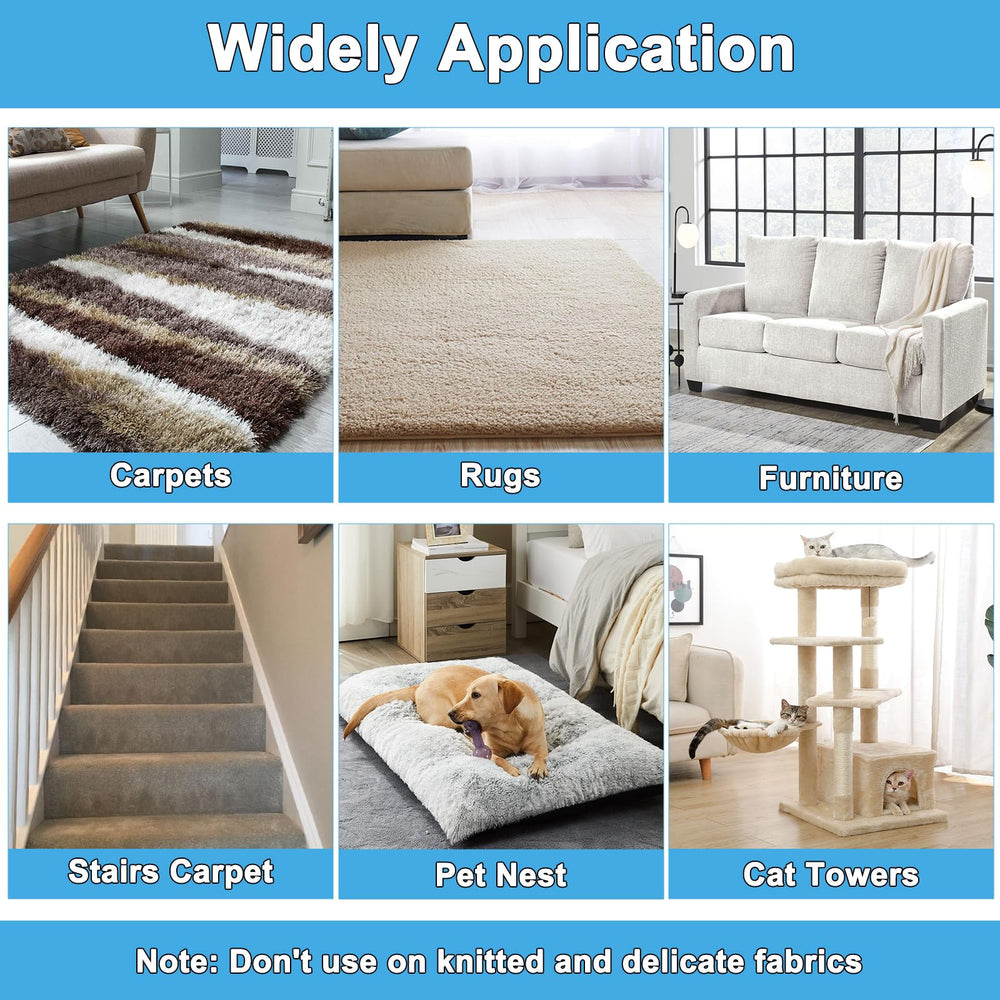 Mupapi alloy-steel-handle construction emphasizes durability for frequent pet hair cleanup
