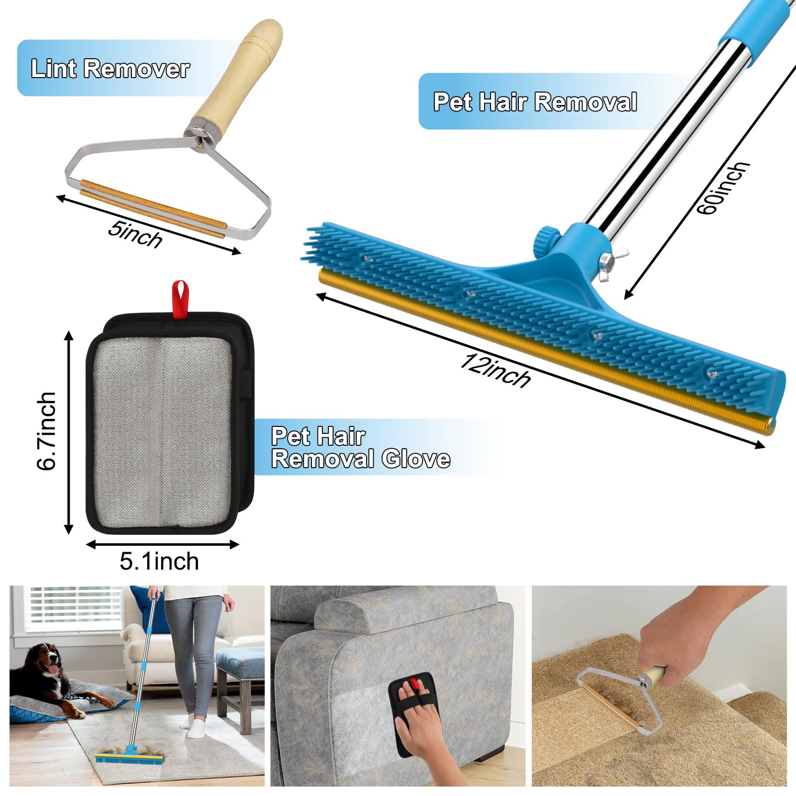 Mupapi dustpan-hair-collection image showing debris collection with ease
