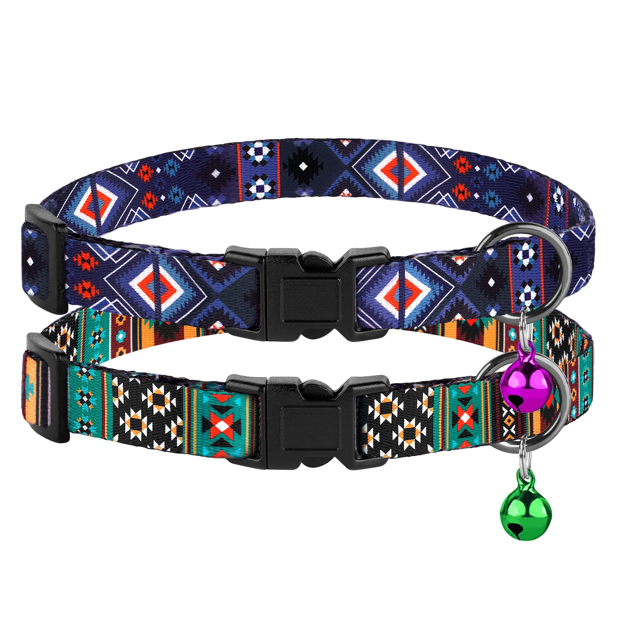 MUROM Aztec pattern collar close-up highlighting stylish design and comfort