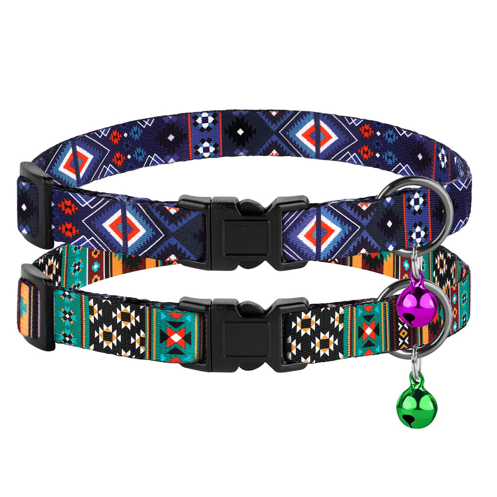 MUROM Aztec pattern collar close-up highlighting stylish design and comfort