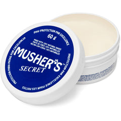 Musher's Secret bálsamo para patas de perro con barrera invisible.