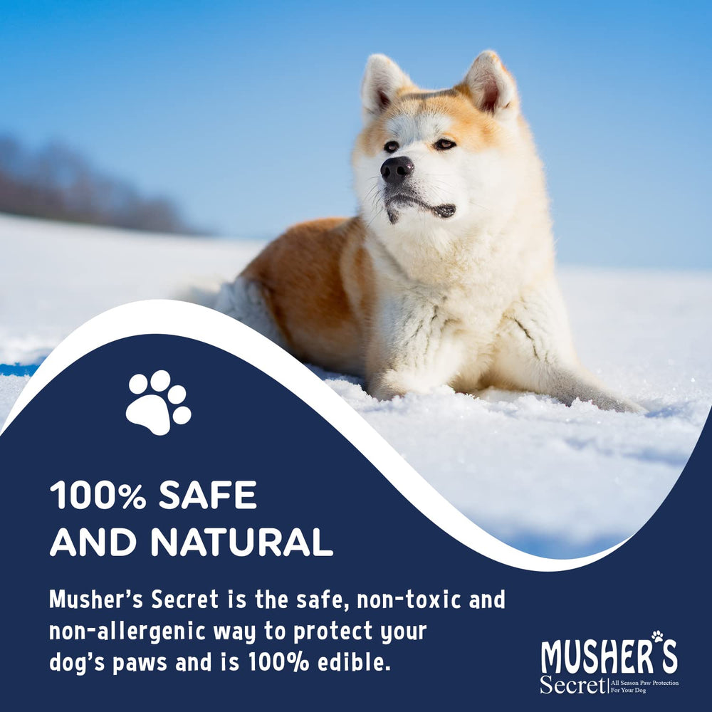 Musher's Secret con ingredientes seguros para mascotas.