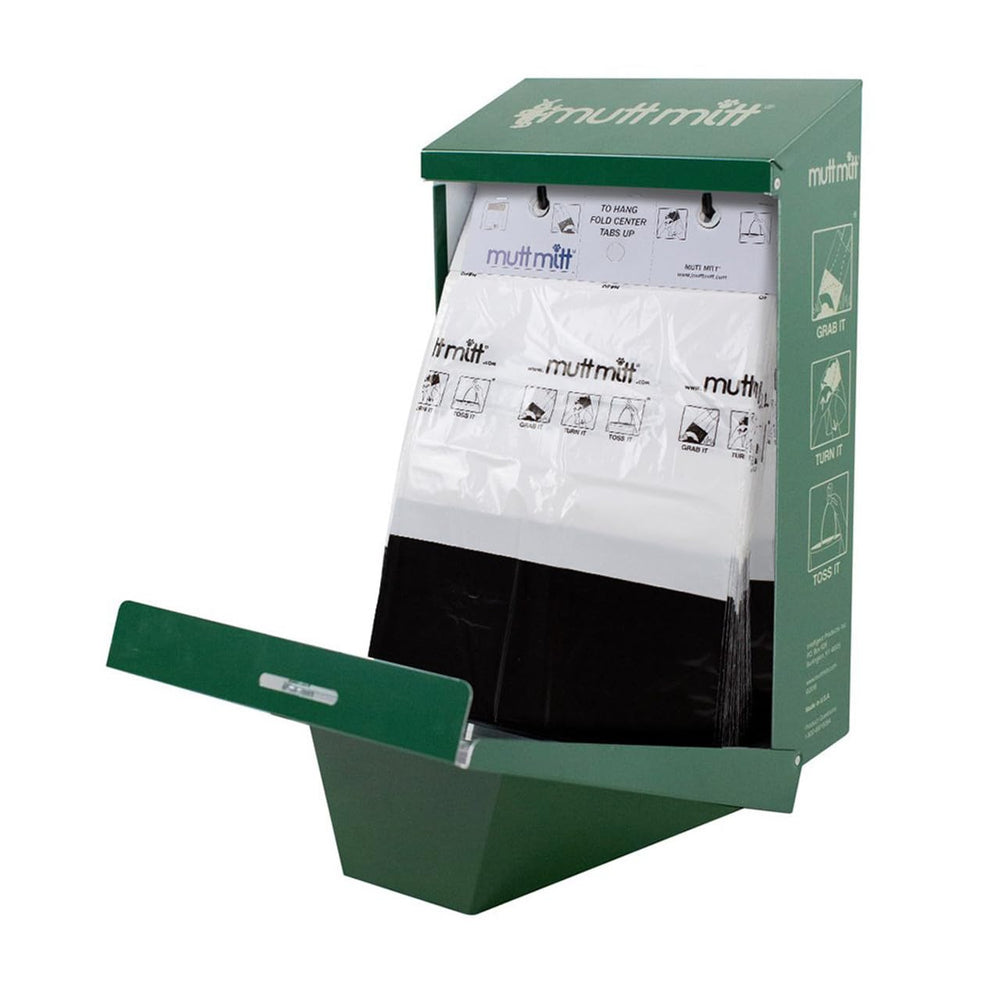 Mutt Mitt commercial-grade header bags ideal for frequent dispenser refills.